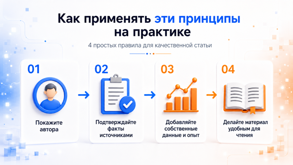 Как применять эти принципы на практике
